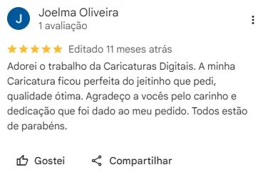 Avaliação de cliente
