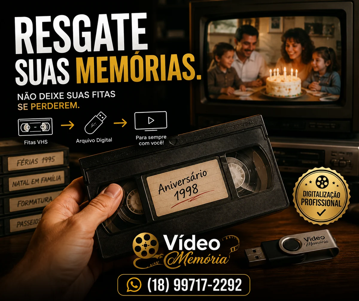 Digitalização de fitas VHS